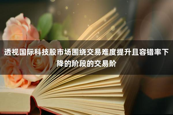 透视国际科技股市场围绕交易难度提升且容错率下降的阶段的交易阶